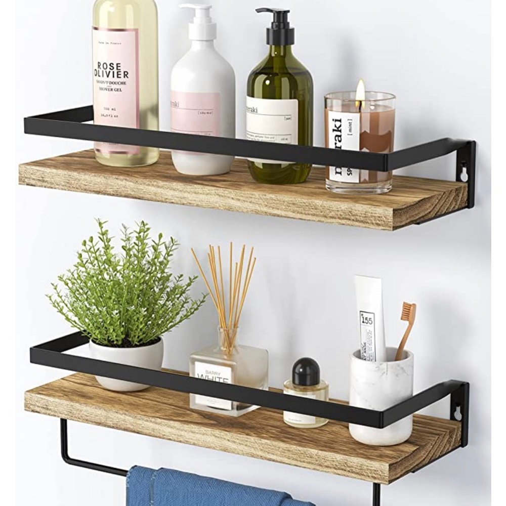 Floating shelves